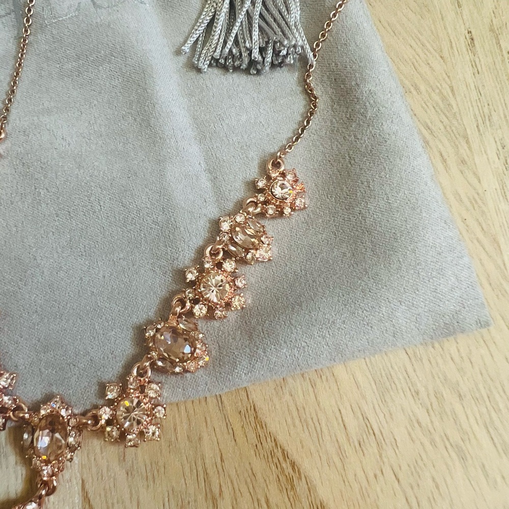 NWT Marchesa Rose Gold Necklace✨ - Picture 6 of 9